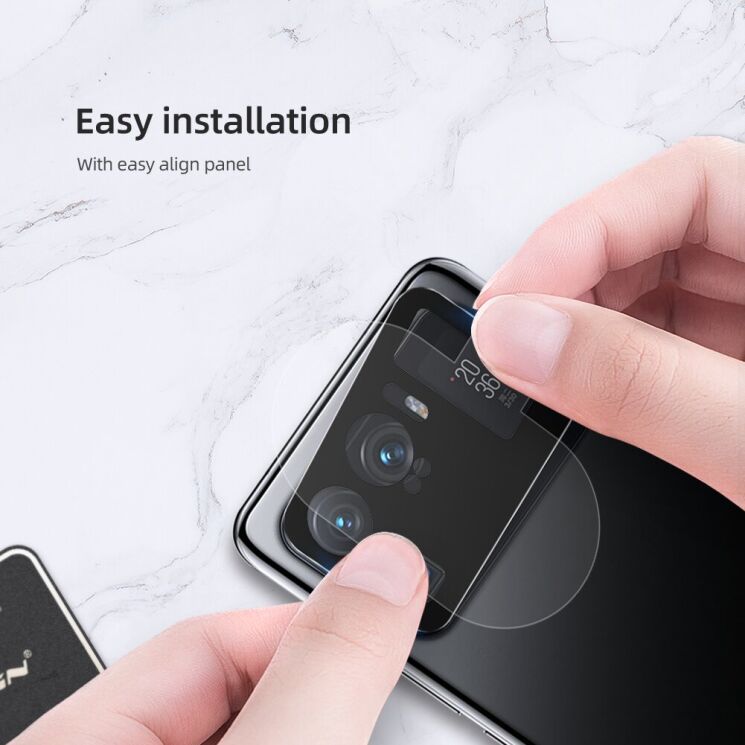 Комплект захисних плівок (2шт) на камеру NILLKIN InvisiFilm для Xiaomi Mi 11 Ultra: фото 12 з 14