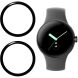 Комплект защитных пленок Deexe Protector Film для Google Pixel Watch 5 / 4 (41mm) - Black (389908B). Фото 1 из 5