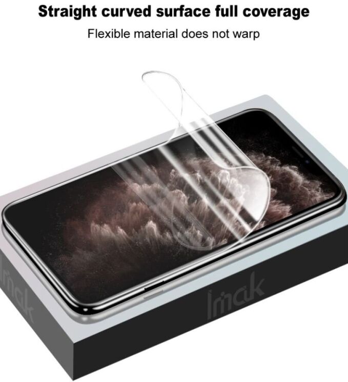 Защитная пленка IMAK Hydrogel Clear Film для Apple iPhone 16 Pro: фото 8 из 12