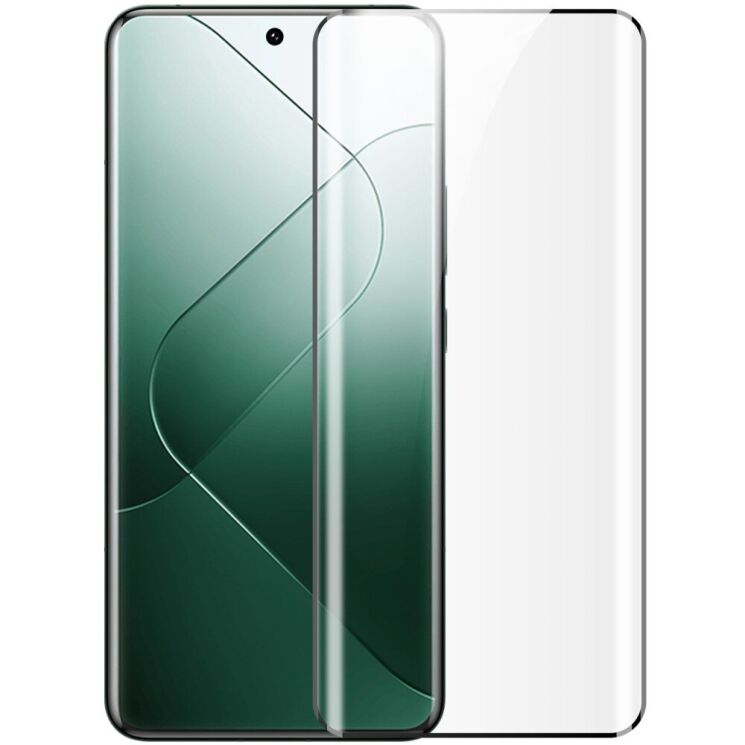 Комплект защитных пленок NILLKIN Impact Resistant Curved Film для Xiaomi 14 Pro - Black: фото 1 из 17
