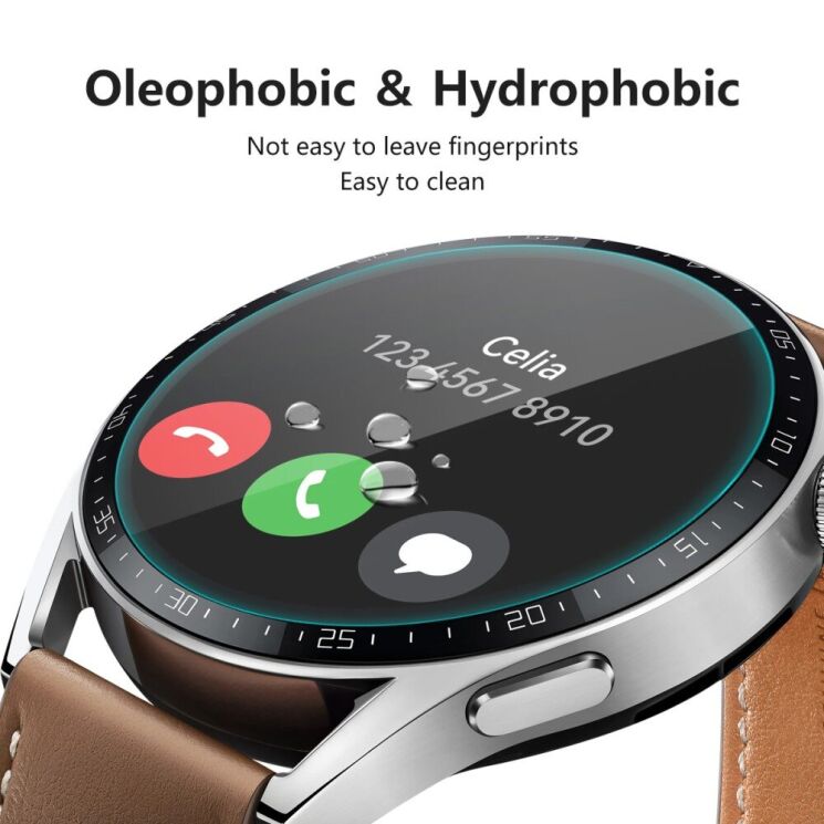 Комплект захисного скла ENKAY 9H Watch Glass для Huawei Watch GT 3 (46mm): фото 4 з 9