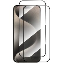 Комплект защитных стекол HAT PRINCE Full Glue Apple iPhone 17 Air - Black: фото 1 из 8