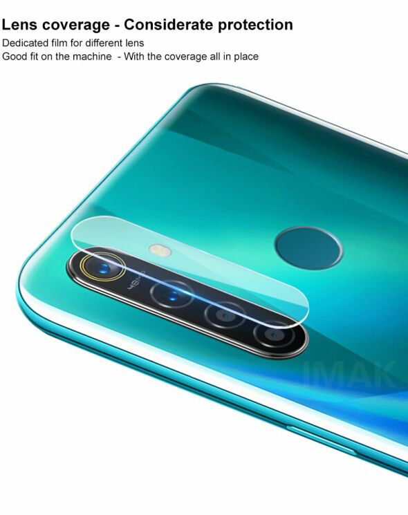 Комплект захисних стекол IMAK Camera Lens Protector для Realme 5 Pro -: фото 8 з 15