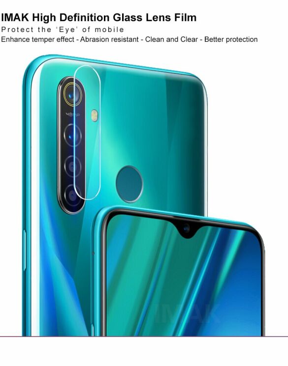 Комплект захисних стекол IMAK Camera Lens Protector для Realme 5 Pro -: фото 6 з 15