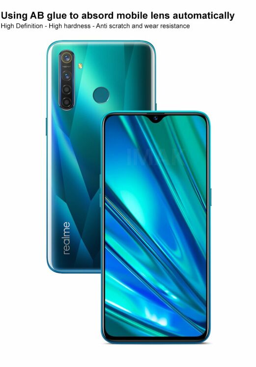 Комплект захисних стекол IMAK Camera Lens Protector для Realme 5 Pro -: фото 10 з 15