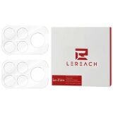 Комплект захисного скла на камеру LEREACH Camera Lens Protector для Xiaomi Poco F8 Ultra - Transparent: фото 1 з 10