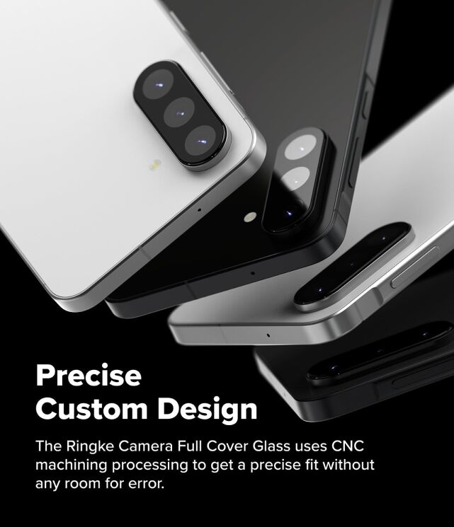 Комплект защитных стекол Ringke Camera Protector Glass для Samsung Galaxy A56 (A566) 8800293852414 - Black: фото 14 из 18