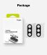 Комплект защитных стекол Ringke Camera Protector Glass для Samsung Galaxy A56 (A566) 8800293852414 - Black (372176B). Фото 15 из 18