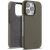Кожаный чехол MELKCO Leather Case для Apple iPhone 16 Pro Max - Grey: фото 1 из 5