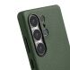 Кожаный чехол MELKCO Leather Case Magnetic для Samsung Galaxy S25 Ultra (S938) - Green (374583G). Фото 5 из 10