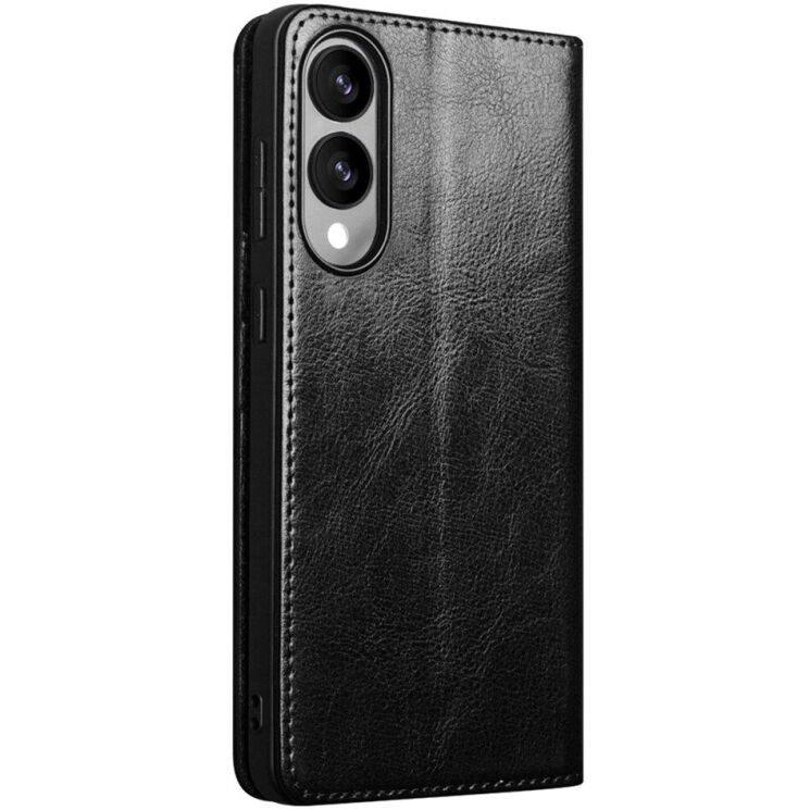 Кожаный чехол QIALINO Classic Case для Samsung Galaxy S25 Edge (S937) - Black: фото 5 из 13