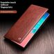 Кожаный чехол QIALINO Wallet Case для Samsung Galaxy S25 Plus (S936) - Brown (371930Z). Фото 4 из 5