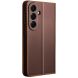 Кожаный чехол QIALINO Wallet Case для Samsung Galaxy S26 Plus - Brown (404327Z). Фото 4 из 14