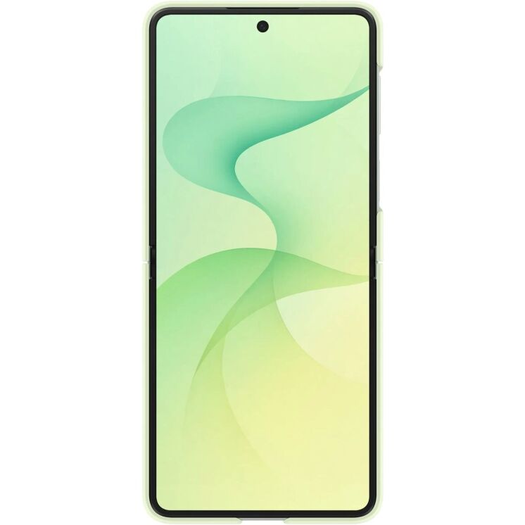 Оригінальний чохол Silicone Ring Magnet для Samsung Galaxy Flip 8 (EF-EF776CGEGUA) - Green: фото 3 з 5