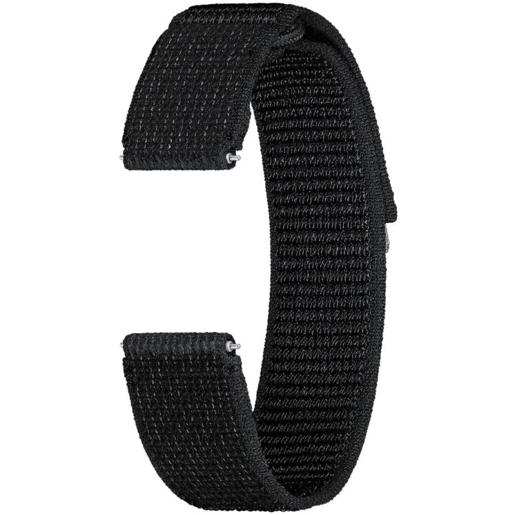 Оригинальный ремешок Fabric Band (M/L) для Samsung Galaxy Watch 4 / 4 Classic / 5 / 5 Pro / 6 / 6 Classic / 7 / FE (ET-SVR94LBEGEU) - Black: фото 1 из 4