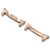 Переходник для ремешка на 22мм Deexe Band Connector для Samsung Galaxy Watch 8 (40/44mm) - Rose Gold: фото 1 из 3