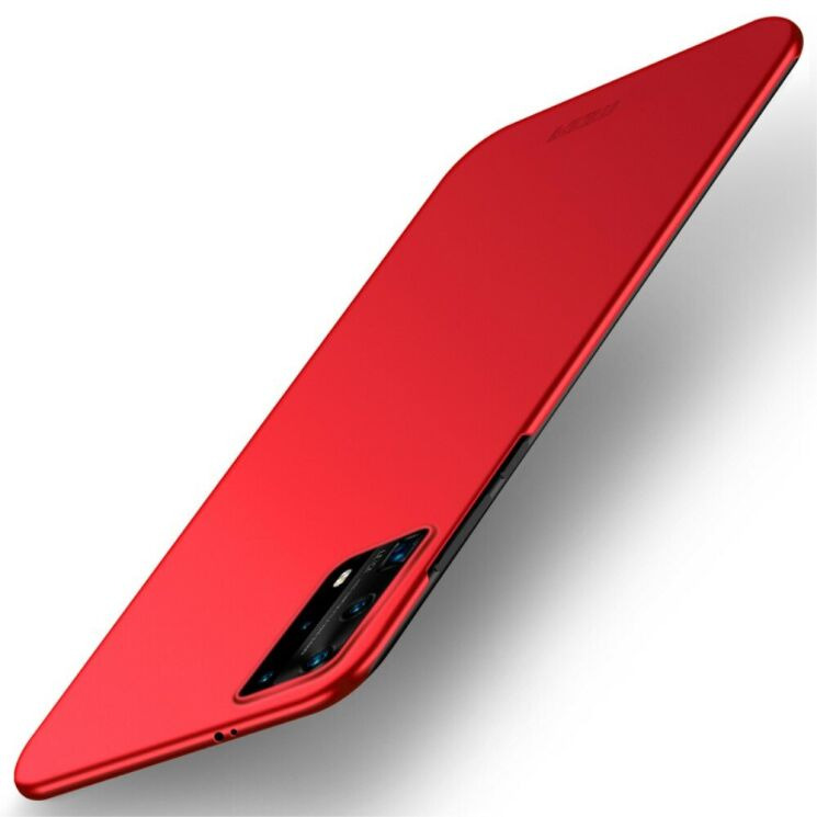 Пластиковый чехол MOFI Slim Shield для Huawei P40 Pro - Red: фото 1 из 9