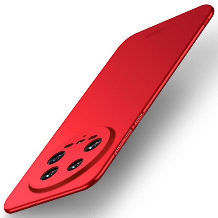 Пластиковый чехол MOFI Slim Shield для Xiaomi 14 Ultra - Red: фото 1 из 11