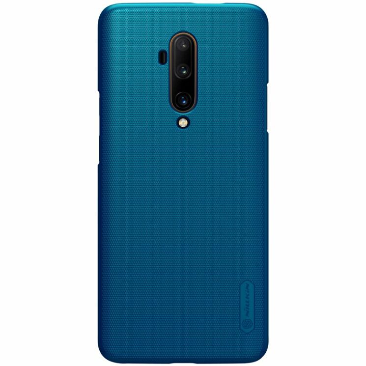 Пластиковий чохол NILLKIN Frosted Shield для OnePlus 7T Pro - Blue: фото 2 з 20