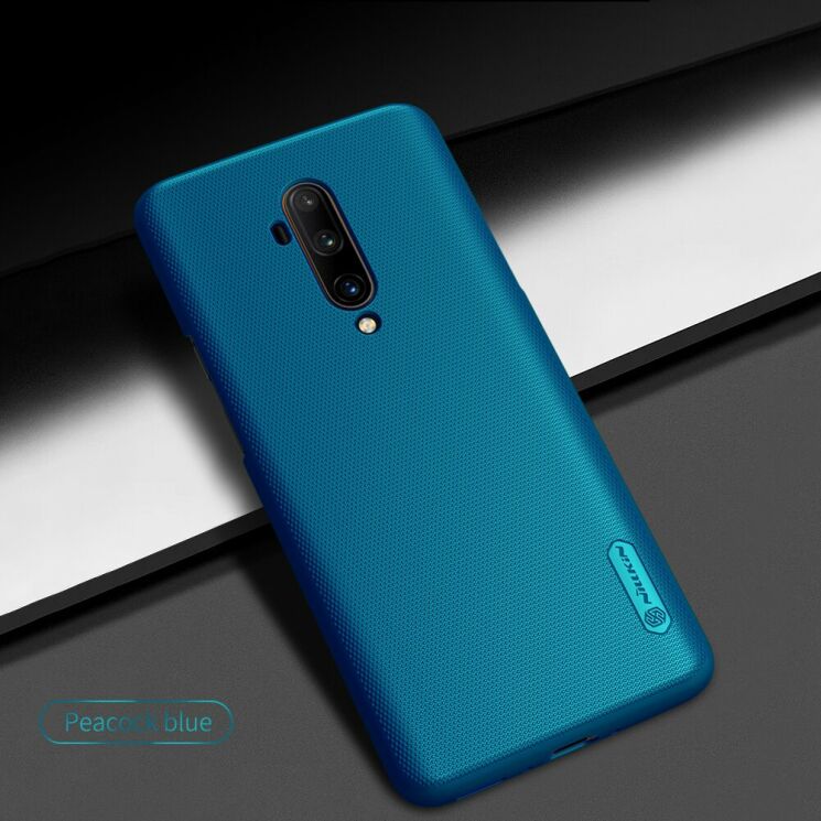 Пластиковий чохол NILLKIN Frosted Shield для OnePlus 7T Pro - Blue: фото 7 з 20