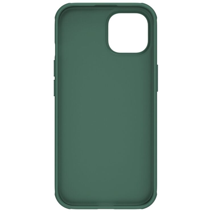 Пластиковый чехол NILLKIN Frosted Shield Pro для Apple iPhone 15 - Green: фото 6 из 18