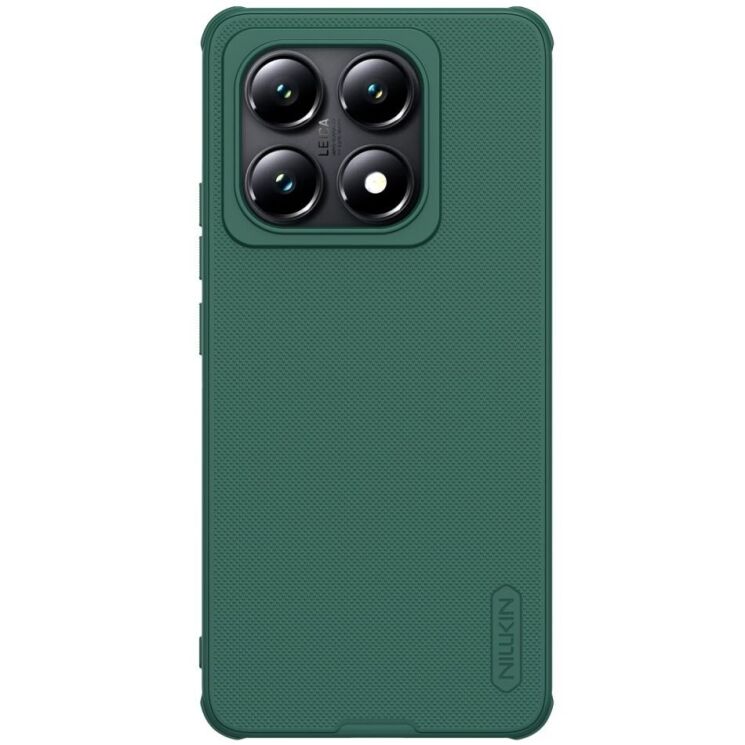 Пластиковый чехол NILLKIN Frosted Shield Pro для Xiaomi 14T Pro - Green: фото 1 из 10
