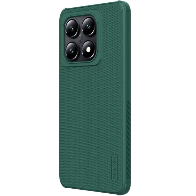 Пластиковый чехол NILLKIN Frosted Shield Pro для Xiaomi 14T Pro - Green: фото 2 из 10