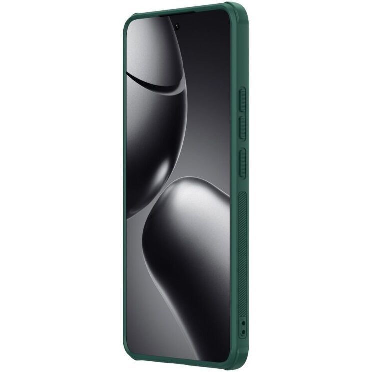 Пластиковый чехол NILLKIN Frosted Shield Pro для Xiaomi 14T Pro - Green: фото 3 из 10