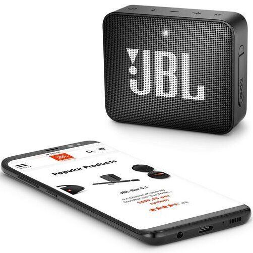 Портативная акустика JBL GO 2 (JBLGO2BLK) - Black: фото 5 из 6