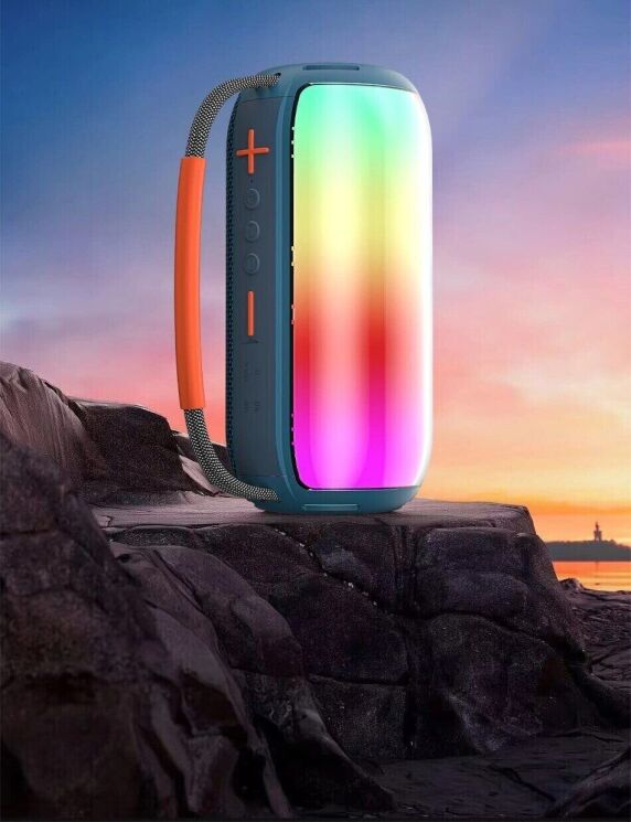 Портативная акустика WIWU H6 Thunder Wireless Speaker - Blue: фото 5 из 12