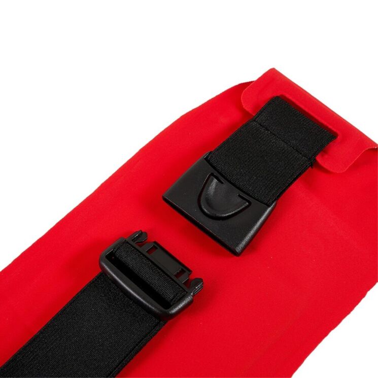 Поясная сумка Deexe Running Belt - Red: фото 6 из 7