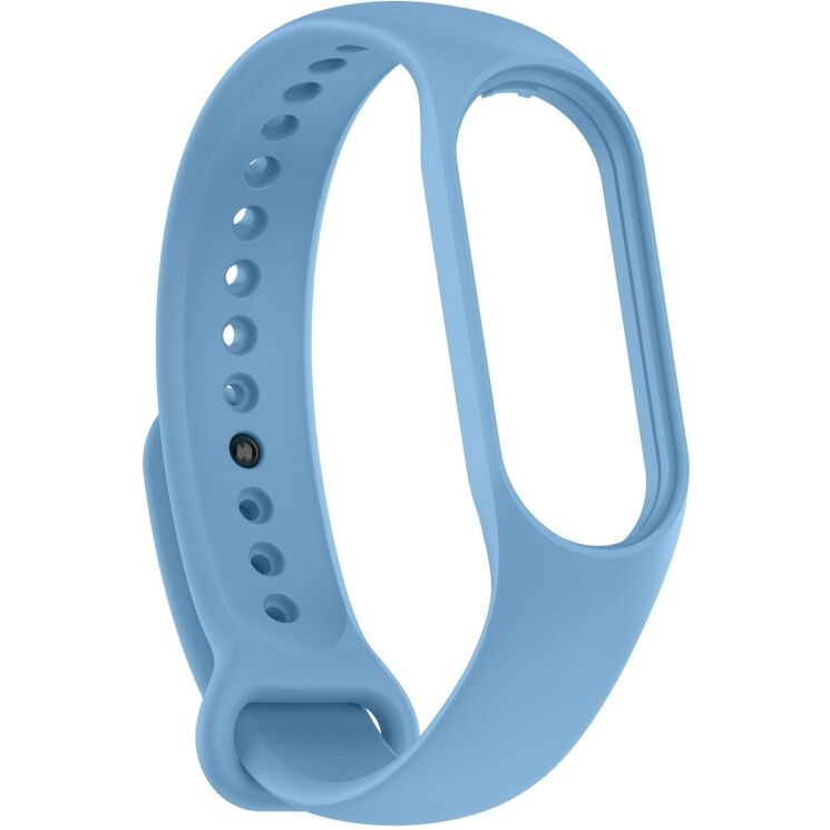 Ремешок ArmorStandart Silicone Strap для Xiaomi Mi Band 5 / Mi Band 6 / Mi Band 7 - Sky Blue: фото 1 из 5