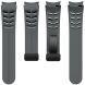 Ремінець Deexe Aurora Strap для Samsung Galaxy Watch 4 / 4 Classic / 5 / 5 Pro / 6 / 6 Classic / 7 / FE - Grey (358120H). Фото 5 з 8