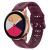 Ремінець Deexe Blossom Strap для Samsung Galaxy Watch 5 (40/44mm) / 5 Pro (45mm) - Wine Red: фото 1 з 5