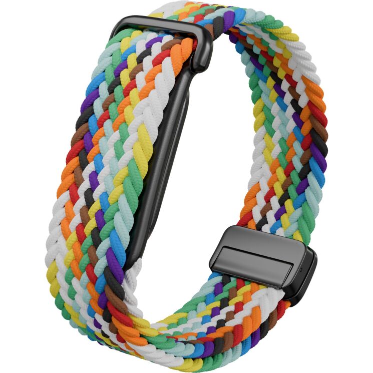 Ремешок Deexe Braided Loop для Google Fitbit Air - Colorful: фото 2 из 3