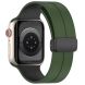Ремінець Deexe Color Soft Line для Apple Watch 42 (Series 10/11) / 41 / 40 / SE 40 / 38 - Army Green / Black (303610GB). Фото 1 з 7