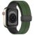 Ремешок Deexe Color Soft Line для Apple Watch 42 (Series 10) / 41 / 40 / SE 40 / 38 - Army Green / Black: фото 1 из 7