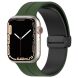 Ремінець Deexe Color Soft Line для Apple Watch 42 (Series 10/11) / 41 / 40 / SE 40 / 38 - Army Green / Black (303610GB). Фото 5 з 7