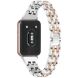 Ремешок Deexe Crystal Design для Samsung Galaxy Fit 3 - Silver / Rose Gold (349021SM). Фото 3 из 6