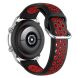 Ремешок Deexe Dual Color для Samsung Galaxy Watch 3 (41mm) - Black / Red (235406BR). Фото 3 из 5