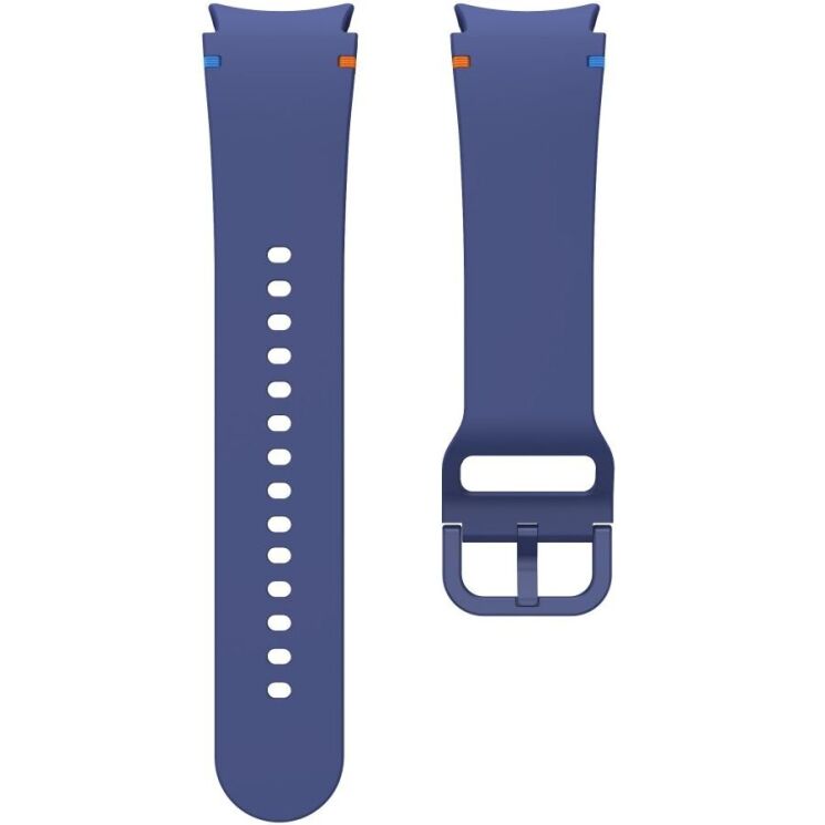 Ремешок Deexe Elino Strap для Samsung Galaxy Watch 4 / 5 / 6 / 7 / FE (40mm) - Midnight Blue: фото 5 из 6