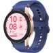 Ремешок Deexe Elino Strap для Samsung Galaxy Watch 4 / 5 / 6 / 7 / FE (40mm) - Midnight Blue (358307MB). Фото 2 из 6