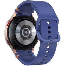Ремешок Deexe Elino Strap для Samsung Galaxy Watch 4 / 5 / 6 / 7 / FE (40mm) - Midnight Blue: фото 1 из 6
