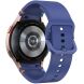Ремешок Deexe Elino Strap для Samsung Galaxy Watch 4 / 5 / 6 / 7 / FE (40mm) - Midnight Blue (358307MB). Фото 1 из 6