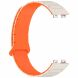 Ремешок Deexe Flexible Fit для Huawei Band 8 / 9 / 10 - Starlight / Orange (328519SO). Фото 4 из 6