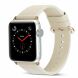 Ремешок Deexe Leather Style для Apple Watch 42 / 44 - White (251315W). Фото 1 из 4