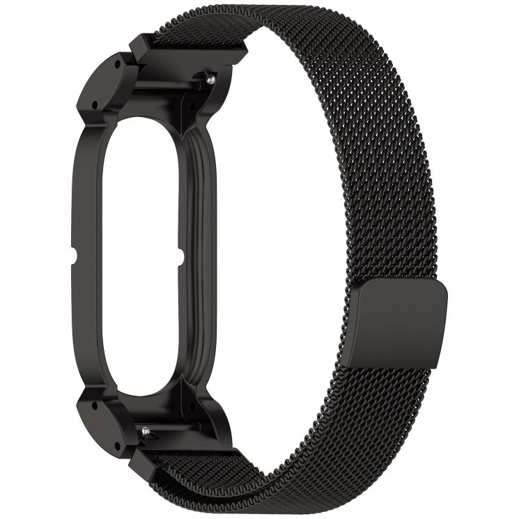Ремешок Deexe Milanese Stainless Steel для Google Fitbit Air - Black (258005B) Ремешок Deexe Milanese Stainless Steel для Google Fitbit Air - Black: фото 1 из 6