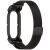 Ремешок Deexe Milanese Stainless Steel для Google Fitbit Air - Black: фото 1 из 6