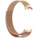 Ремешок Deexe Milanese Stainless Steel для Xiaomi Mi Smart Band 8 / 9 - Rose Gold (326047RG). Фото 2 из 8