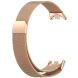 Ремешок Deexe Milanese Stainless Steel для Xiaomi Mi Smart Band 8 / 9 - Rose Gold (326047RG). Фото 3 из 8